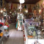 Inside one of the mission's gift shops