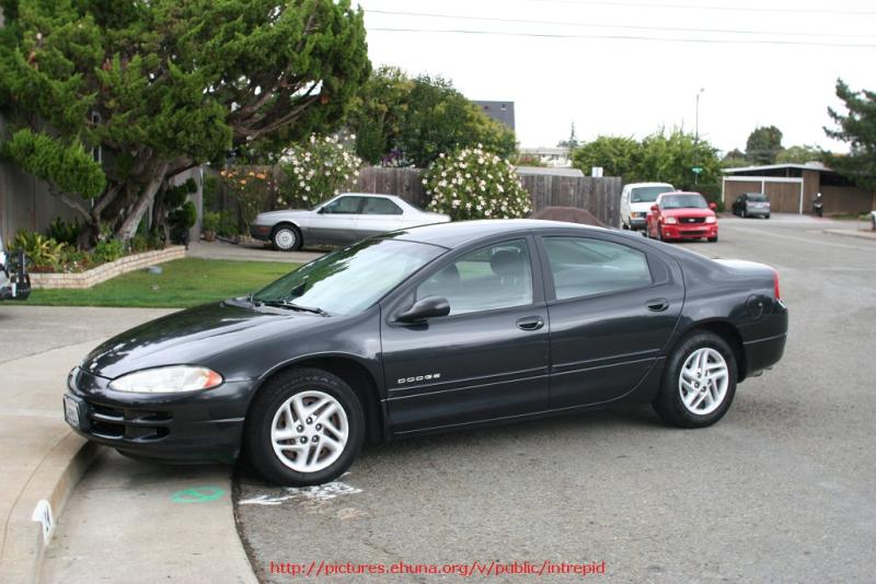 Side View, our Dodge Intrepid handles amazingly well for such a large sedan