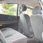 Plenty of space in the back seat